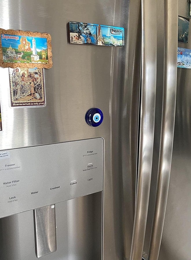 BLUE BEADS Home & Decor Magnets Evil Eye Fridge Magnet Refrigerator Sticker - Sign of Good Luck & Protection Unique Trending Items - Image 5